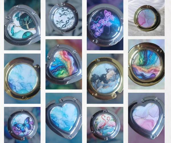 Opvouwbare handtas hanger