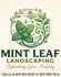 Mint leaf landscaping