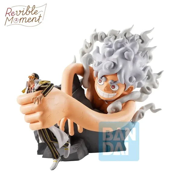 Figurine One piece Luffy & Borsalino Burst of Energy 20cm