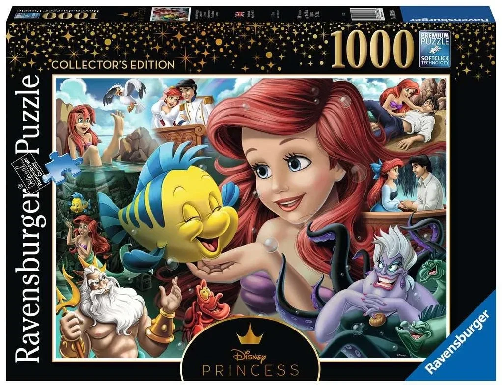 DISNEY PRINCESS - Puzzle Collector's Edition 1000P - La Petite Sirène