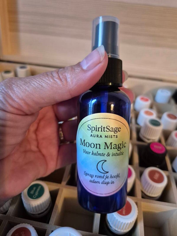 🌙 SpiritSage Aura Mist – Moon Magic