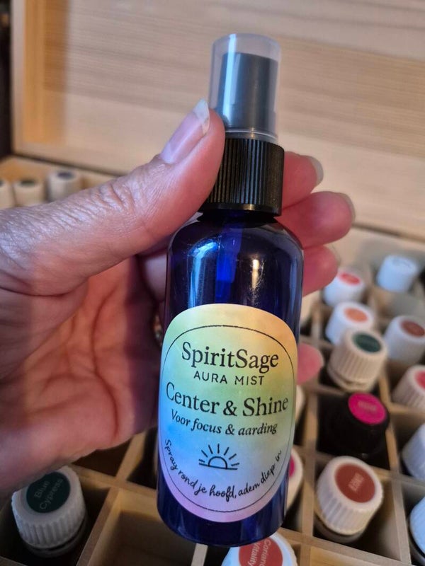 🟡 SpiritSage Aura Mist – Center & Shine