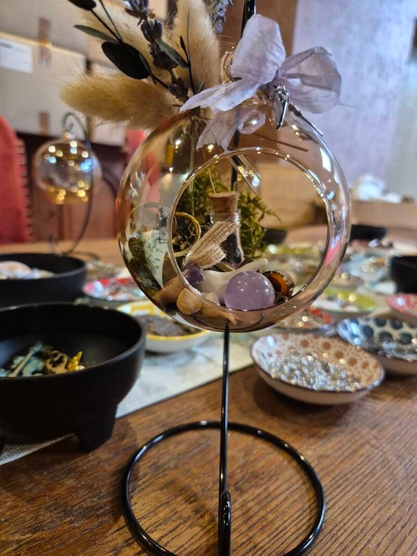 SPIRITSAGE WORKSHOP Heksenbal maken. Seizoen workshop 3 Mabon herfst.