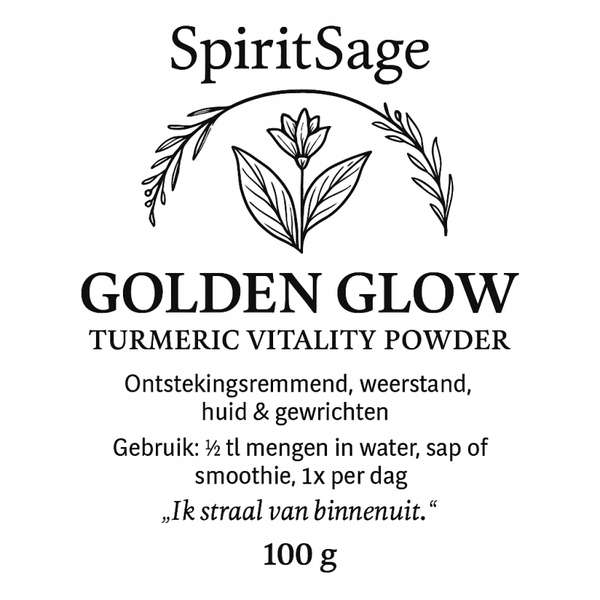🌞 Golden Glow – Turmeric Vitality Powder