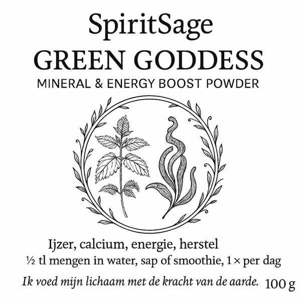 🌿 Green Goddess – Mineral & Energy Boost Powder