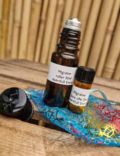 Migraine Roller 10 ml/ 3 ml pure olie