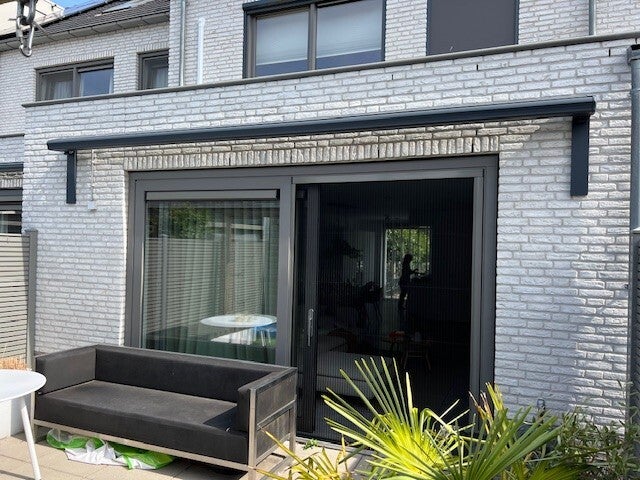 Enkele plisse hordeur XL