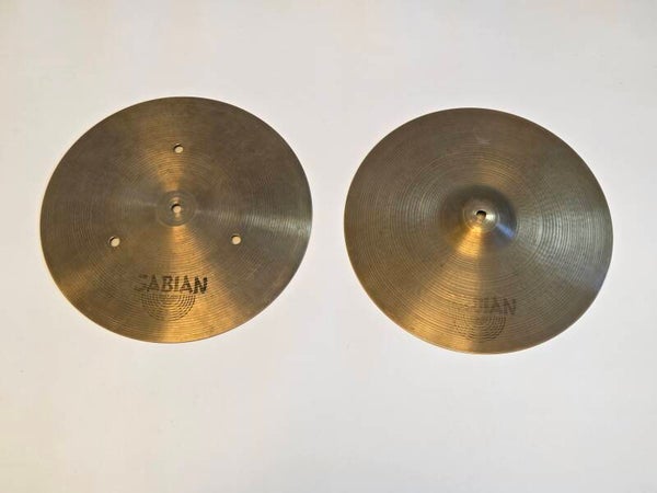GEBRUIKT Sabian Flat hihats 14"