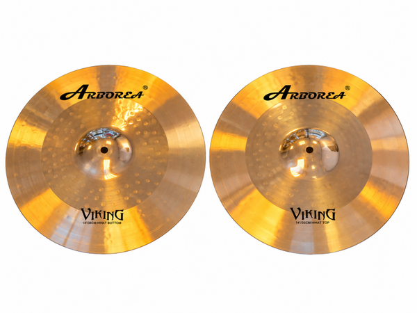 NIEUW Arborea Viking hihat set 14"