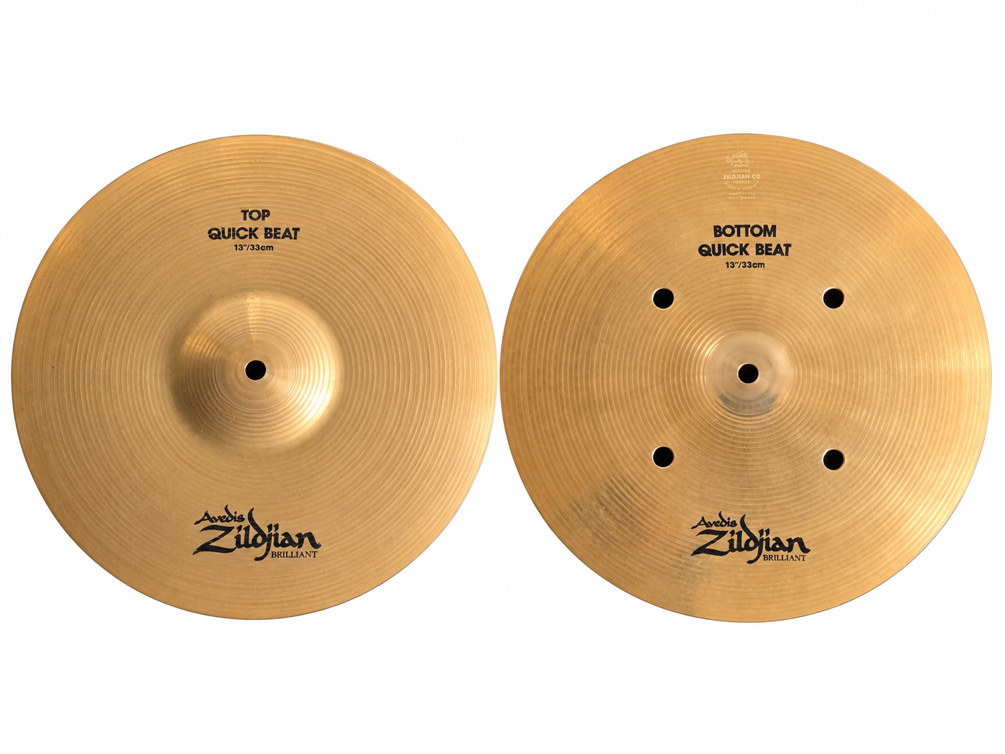GEBRUIKT Zildjian Quick Beat Hi-Hat 13"