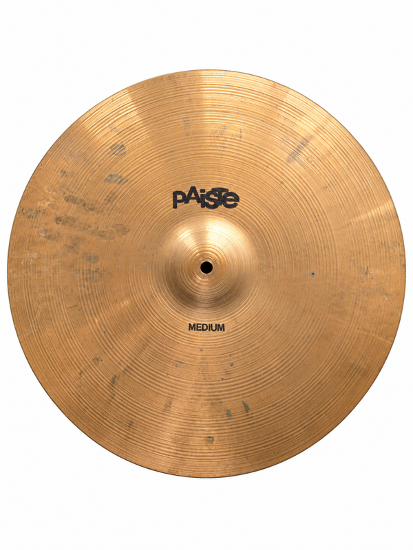 GEBRUIKT Paiste 2002 pre-serial black label medium crash 18"