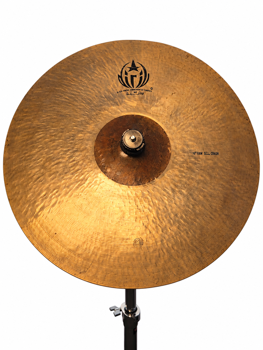 GEBRUIKT Diril Raw Bell 16" crash