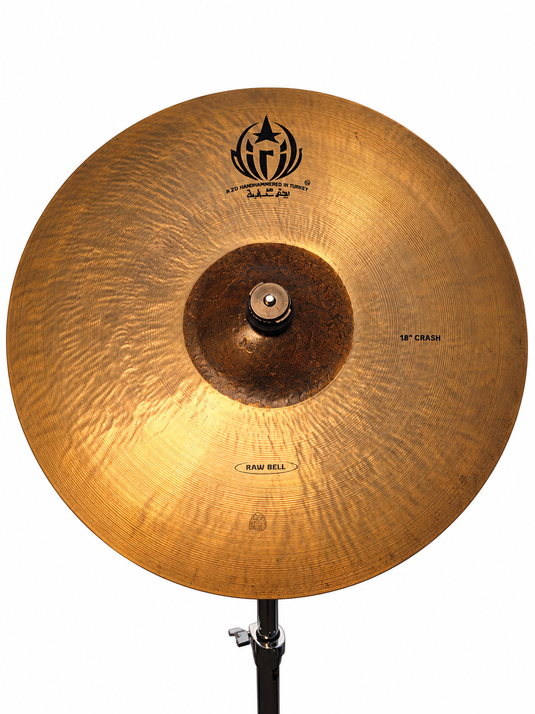 GEBRUIKT Diril Raw Bell 18" crash