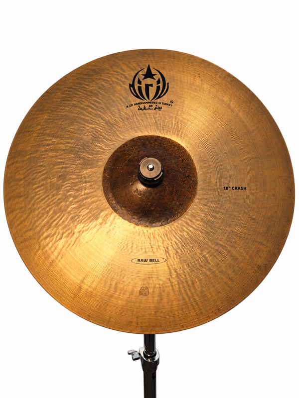 GEBRUIKT Diril Raw Bell 18" crash