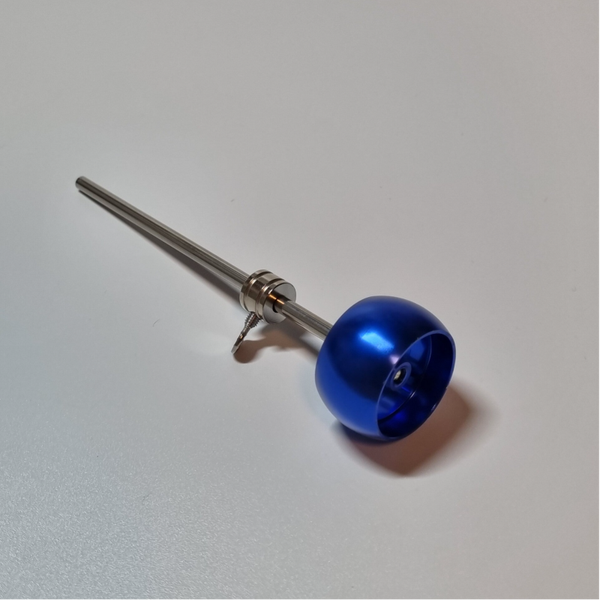 NIEUW basspedaalklopper aluminium blauw