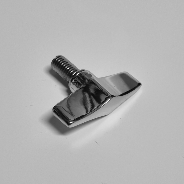 NIEUW M8 vleugelbout 15 mm chroom