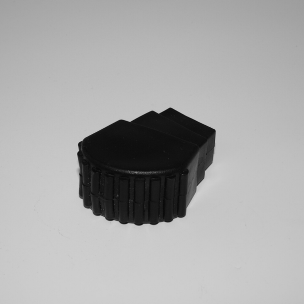 GEBRUIKT rubber voet 8 x 17 mm