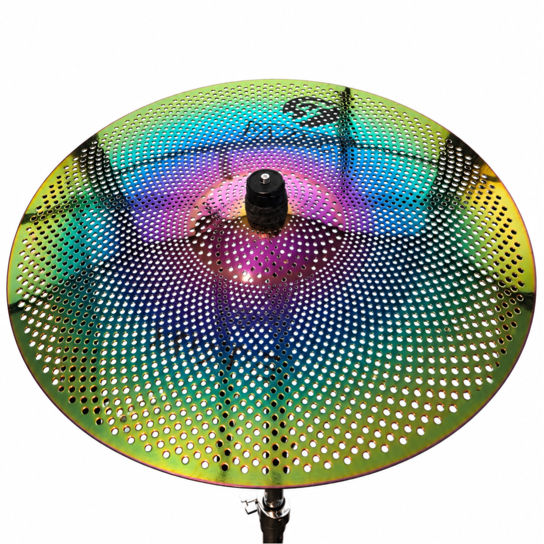 GEBRUIKT Fazley Rainbow mute ride 20"