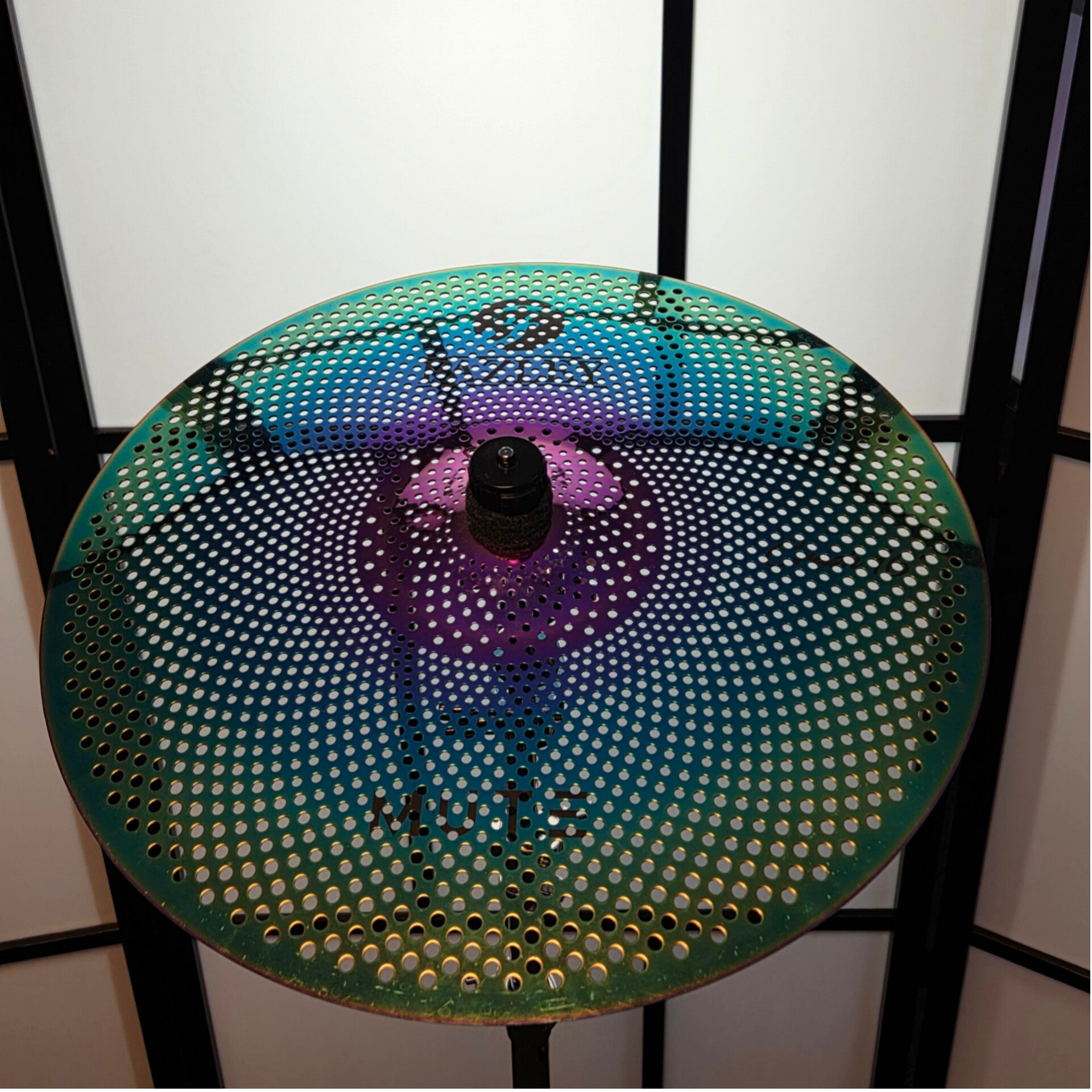 GEBRUIKT Fazley Rainbow mute crash 16"