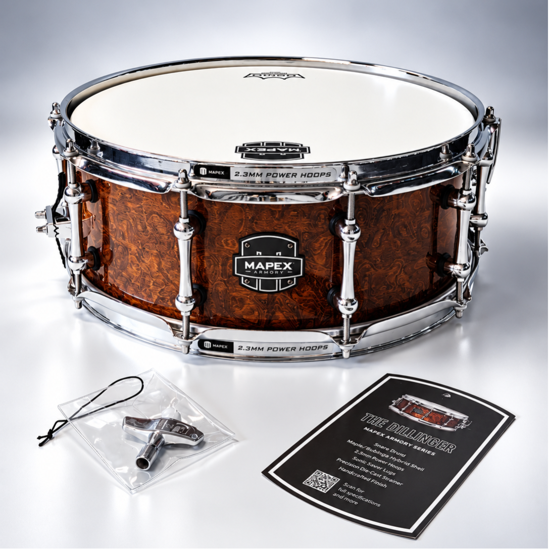 DEMO Mapex Armory 8 ply maple "dillinger" 14 x 5.5 inch
