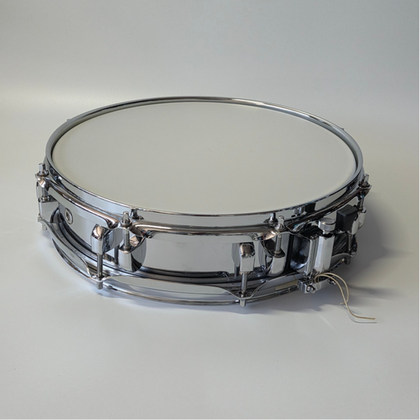 GEBRUIKT piccolo snare 14 x 3.5 inch chroom
