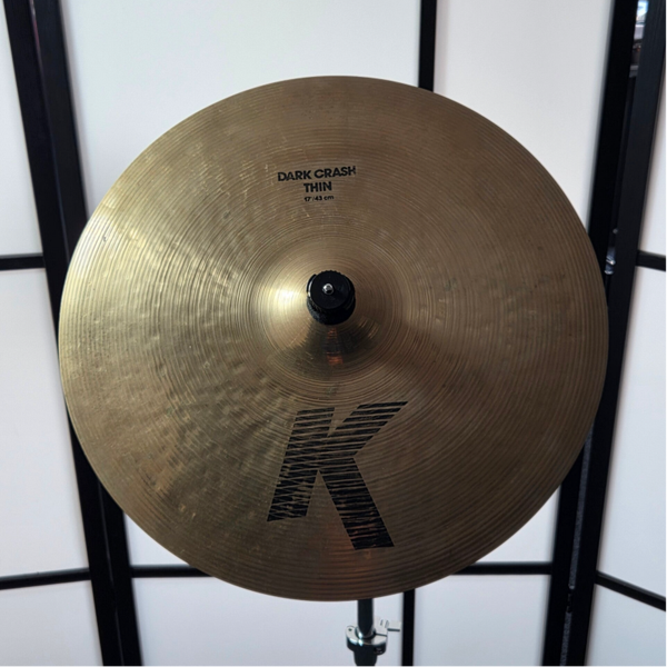 GEBRUIKT Zildjian Dark Thin 17" crash
