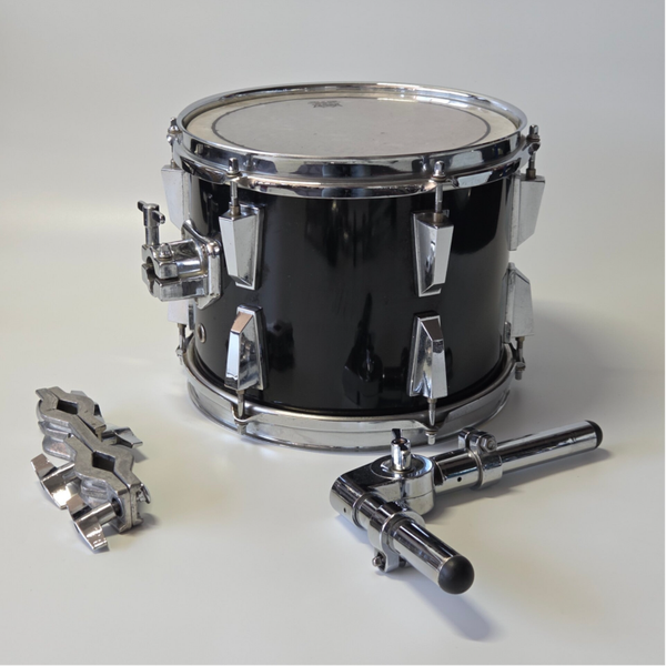 GEBRUIKT 10 x 7 inch tom black gloss