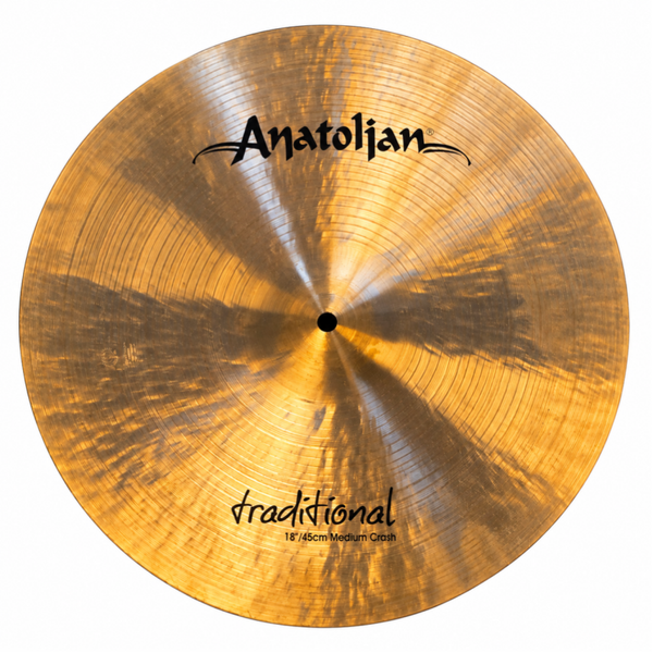 GEBRUIKT Anatolian 18” medium crash