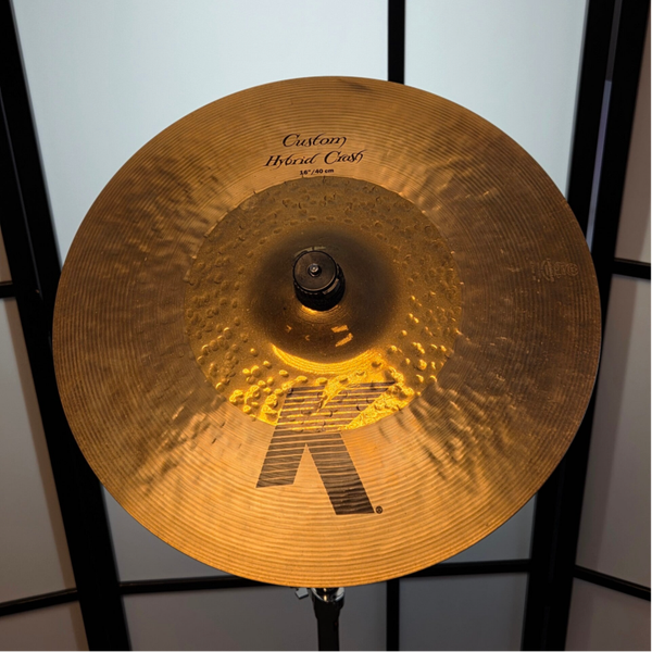 GEBRUIKT Zildjian K Custom Hybrid 16" crash