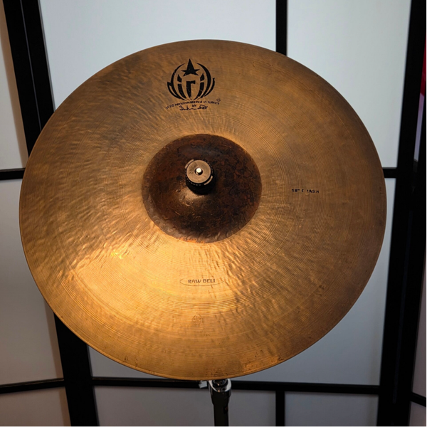 GEBRUIKT Diril Raw Bell 18" crash