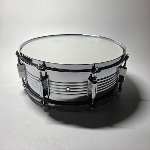 GEBRUIKT stalen snare 14 x 5.5 inch
