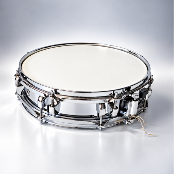 GEBRUIKT piccolo snare 14 x 3.5 inch chroom