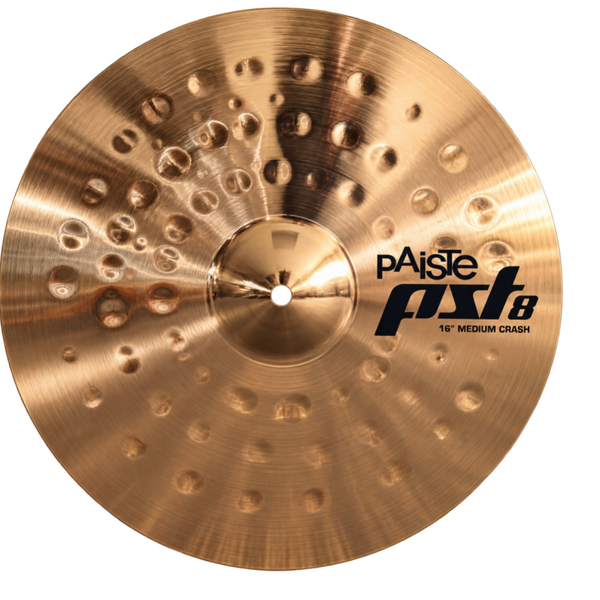 GEBRUIKT Paiste PST 8 crash 16"
