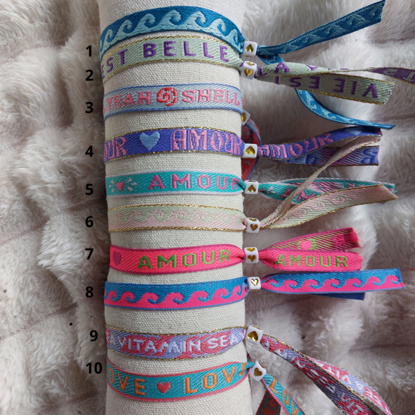 'SHELL' lint armbandjes