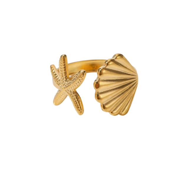 Sea ★ ring goud