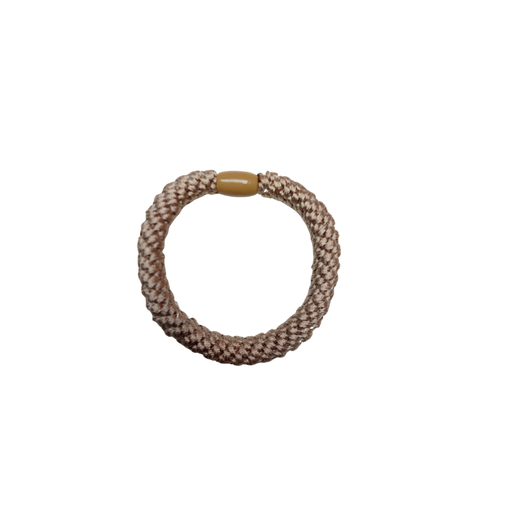 Lichtbruin ★ haarelastiek