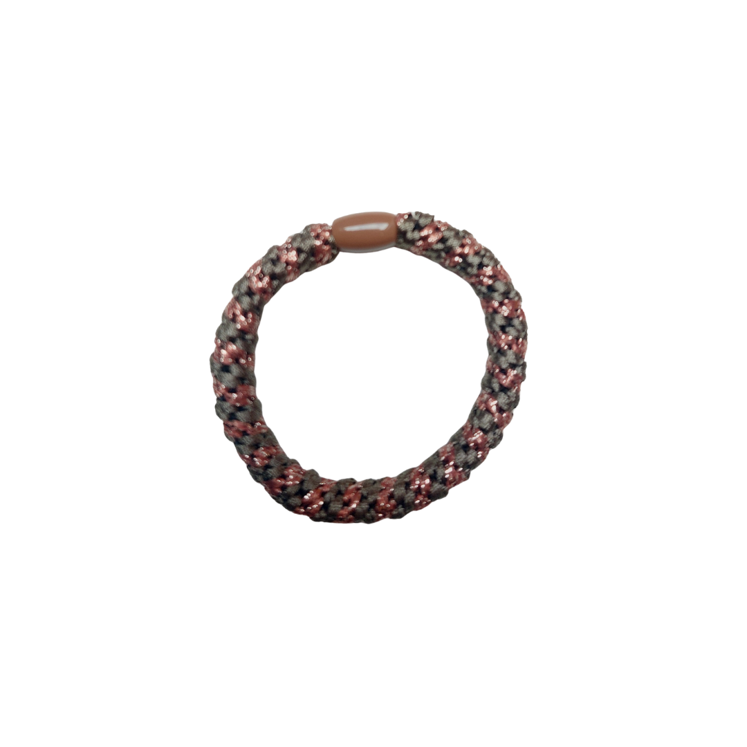 Donkergroen brons ★ haarelastiek