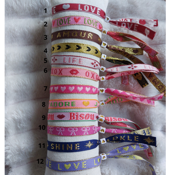 'FALL' lint armbandjes