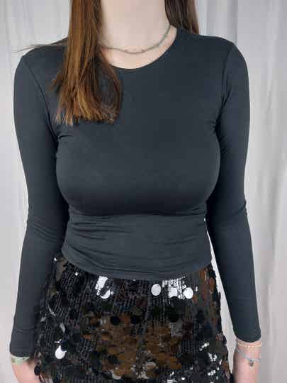 Zia top  ★ zwart