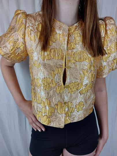 Flower ★ top geel