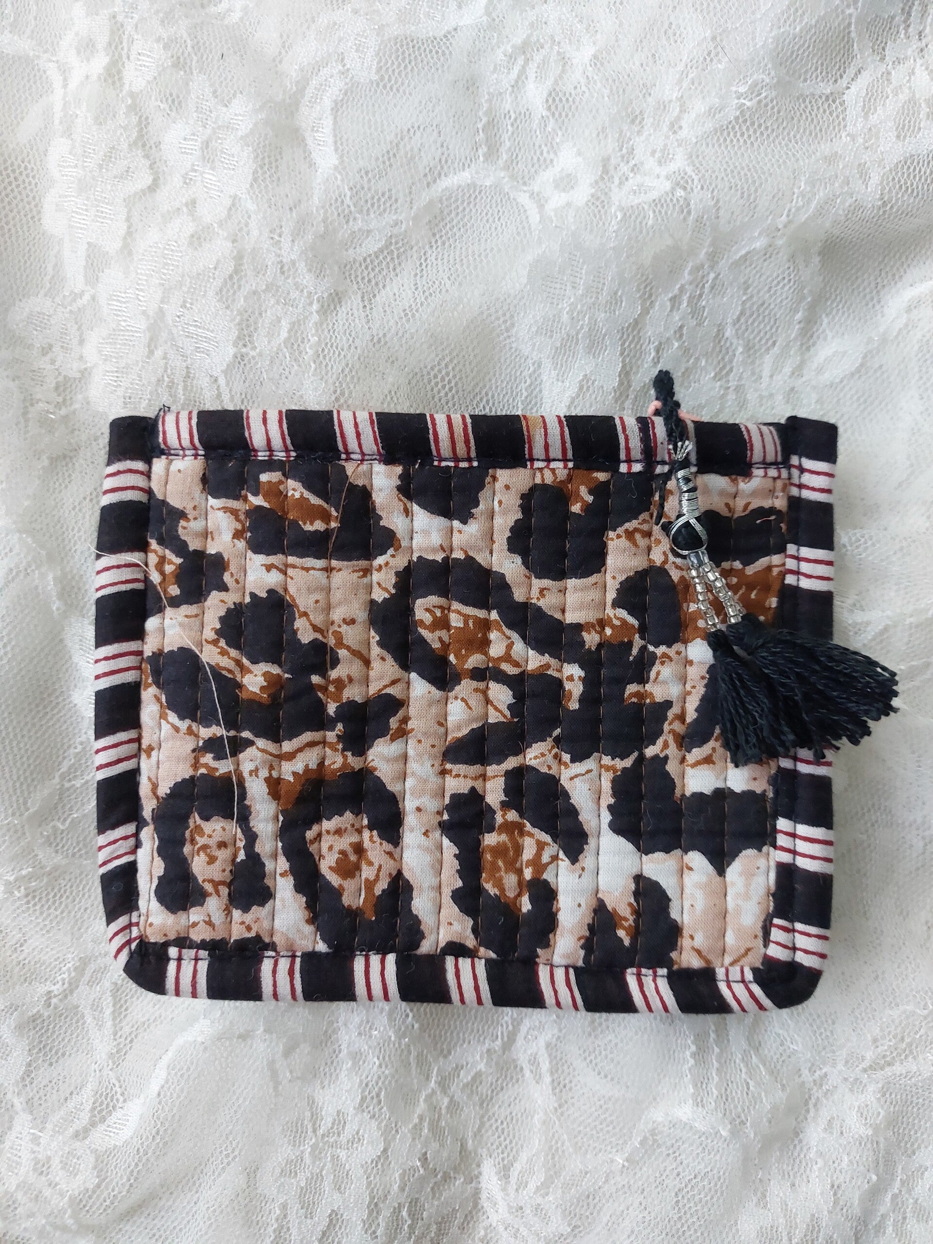 ibiza panter beige  ★ portemonee