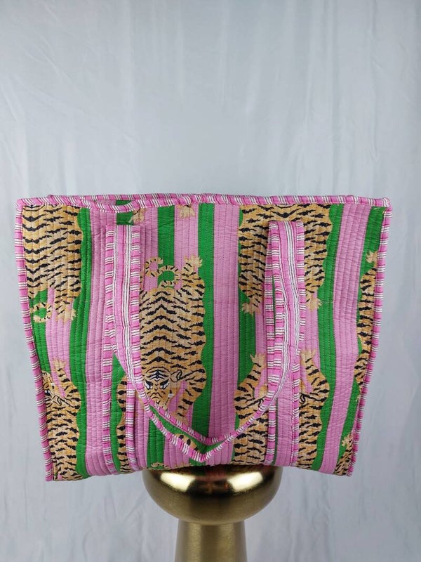 Panter groen ibiza ★ shopper