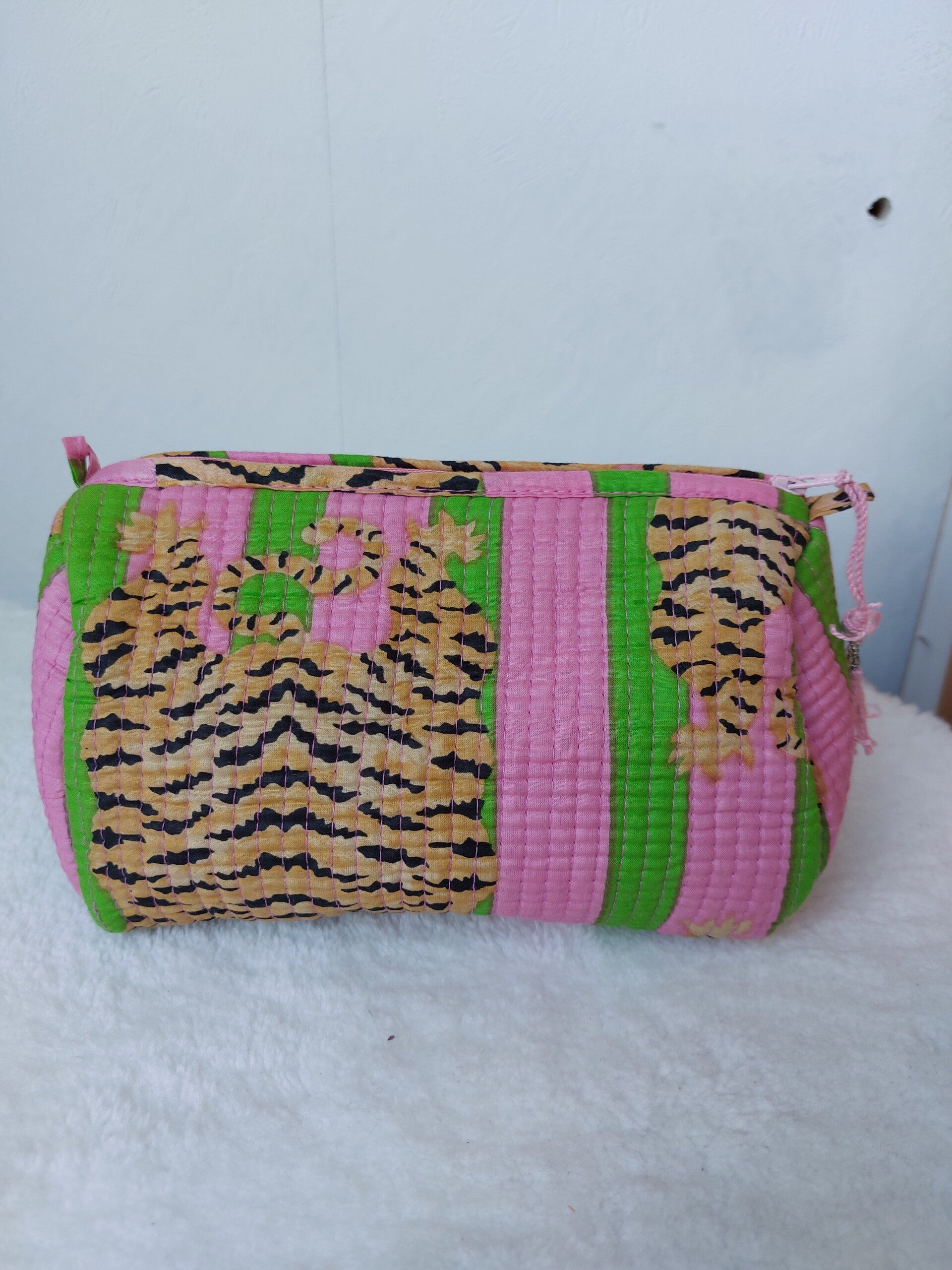 panter groen ibiza ★ toilettas M