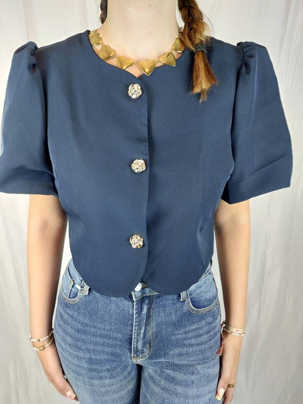 Rose ★ top navy