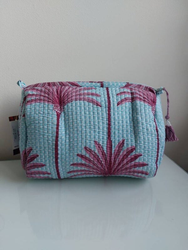 Ibiza palmboom roze ★ toilettas L