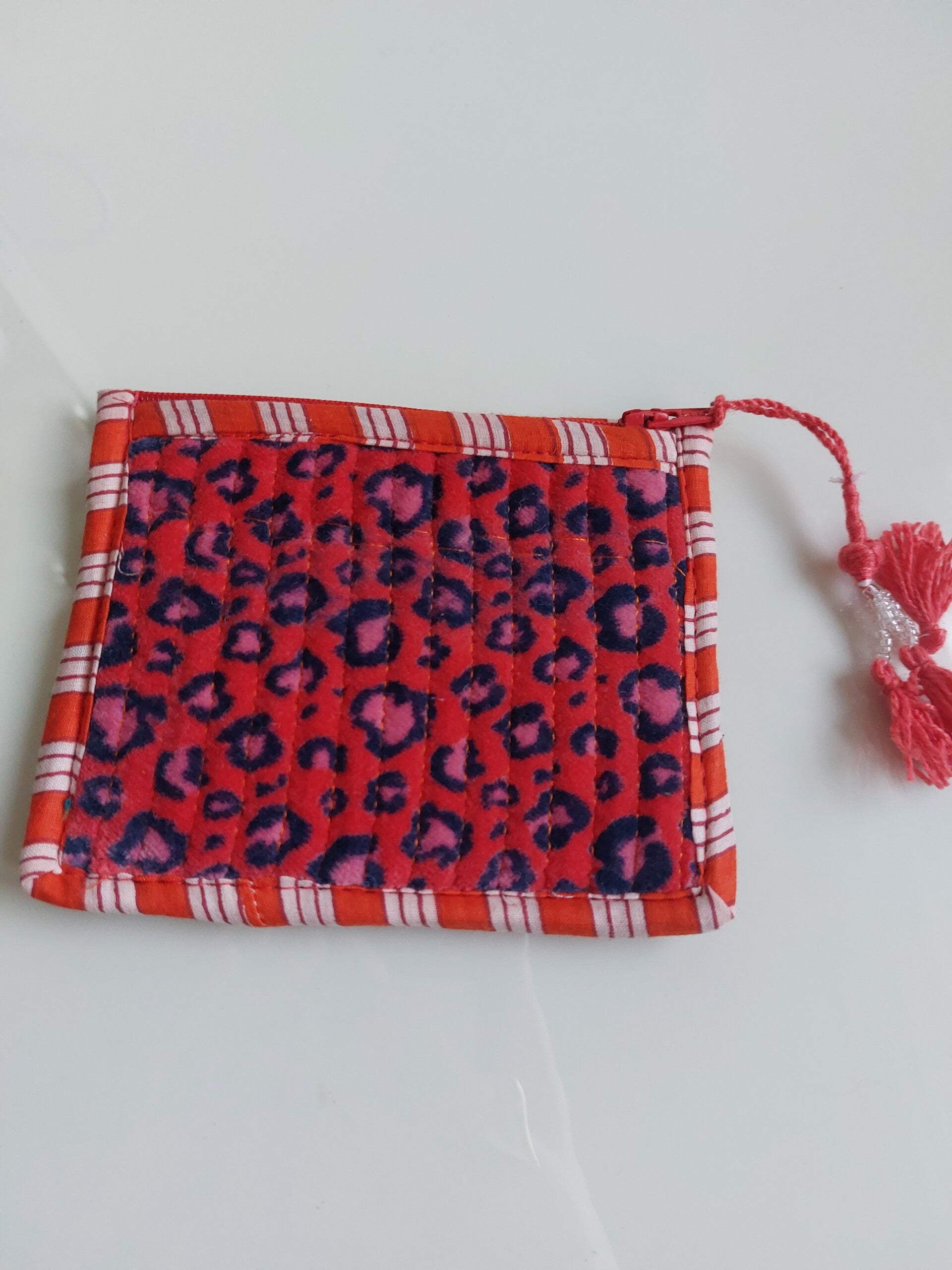 Panter fluweel ★ portemonee