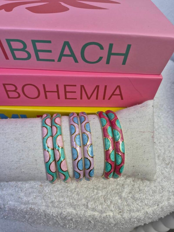 Wavy colors ★ bangle