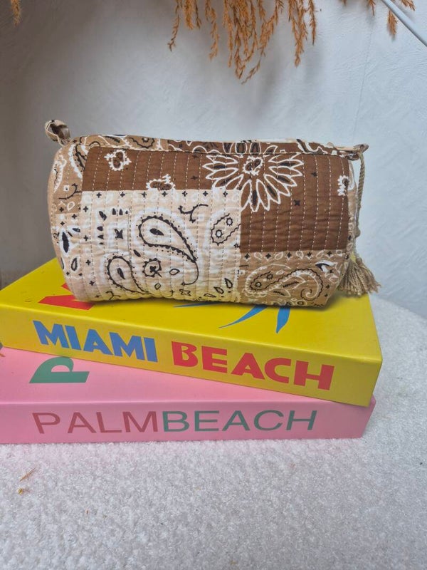 Bandana beige ibiza ★ toilettas S