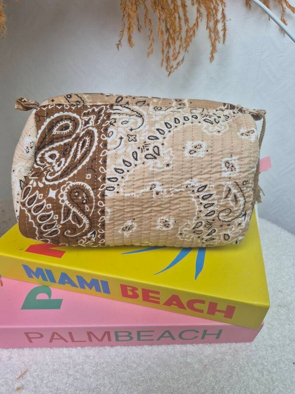 Bandana beige ibiza ★ toilettas M