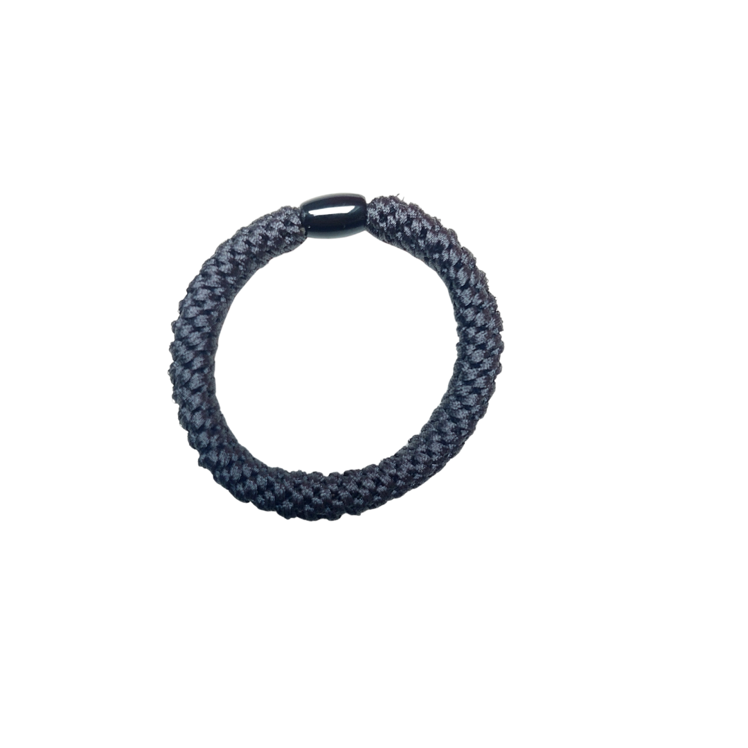 Donker grijs ★ haarelastiek